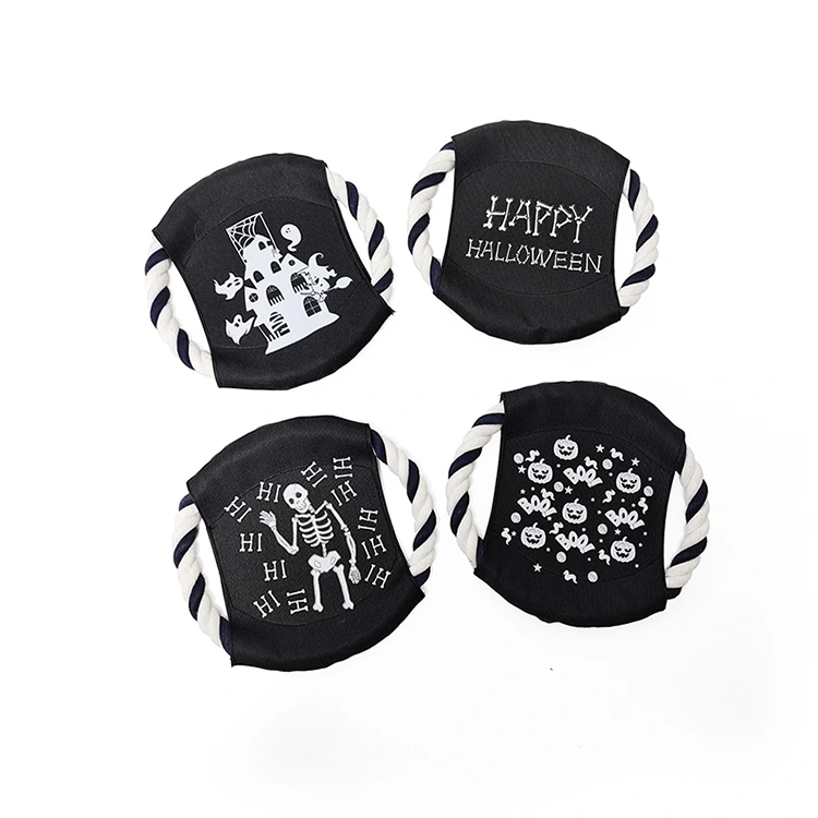 Halloween Flying Rope Disc Activity Toy