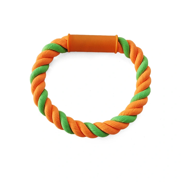 Letter O Looped Rope Tug Toy