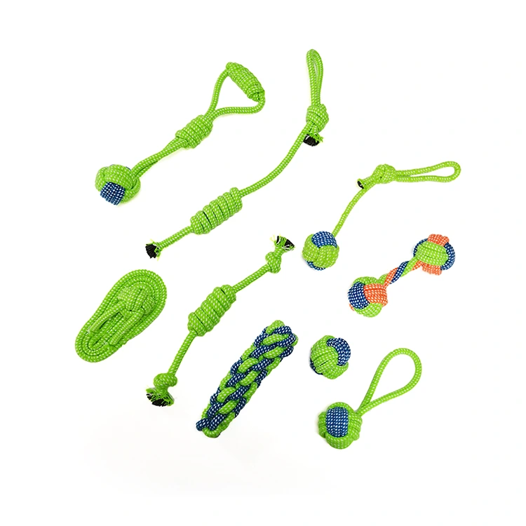 Popular 9 Pack Rope Toy Set