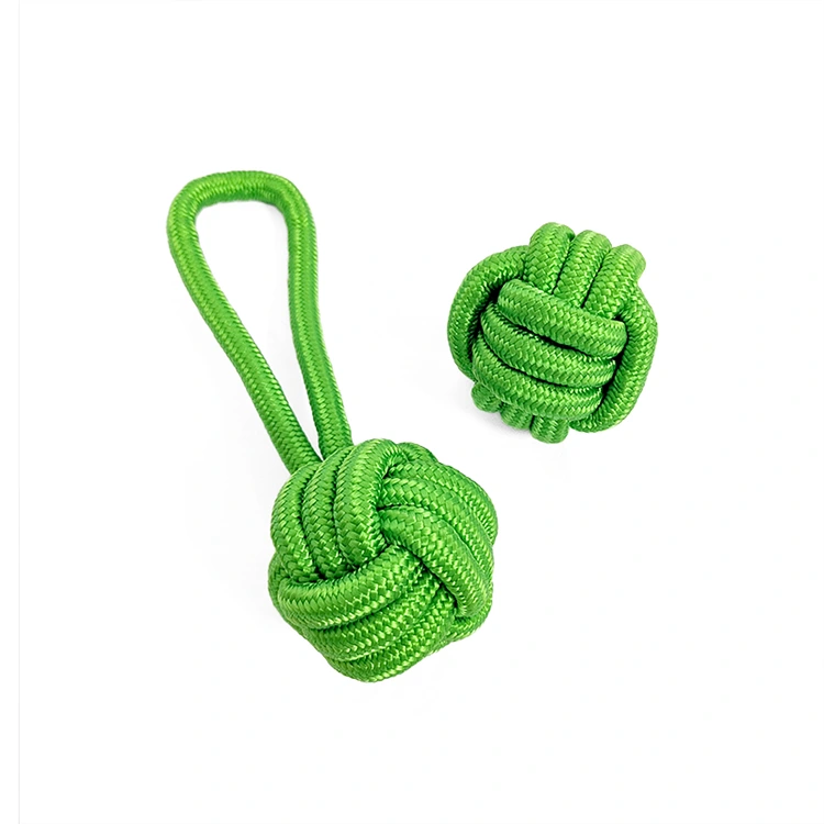 Teeth Cleaning Silk Cotton Rope Dog Toys