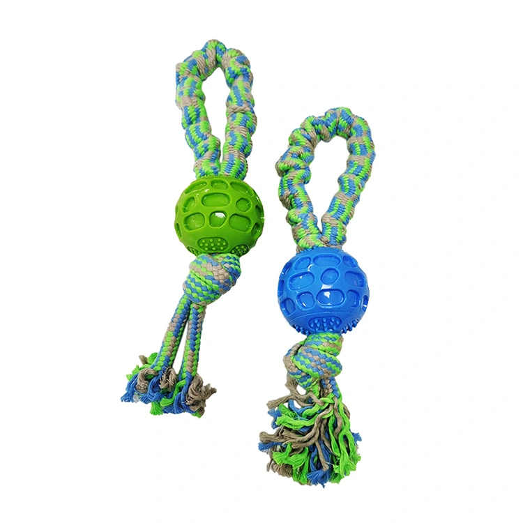 TPR Ball Elastic Rope Toys for Pet